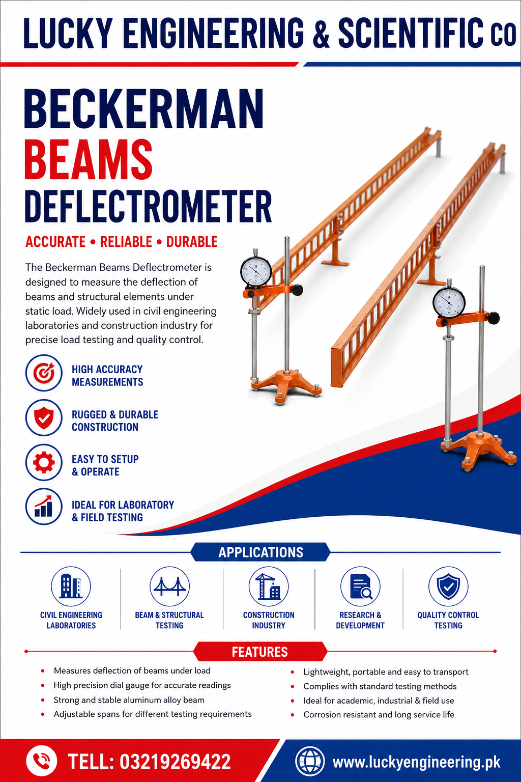 Beckman Beam Deflectometer