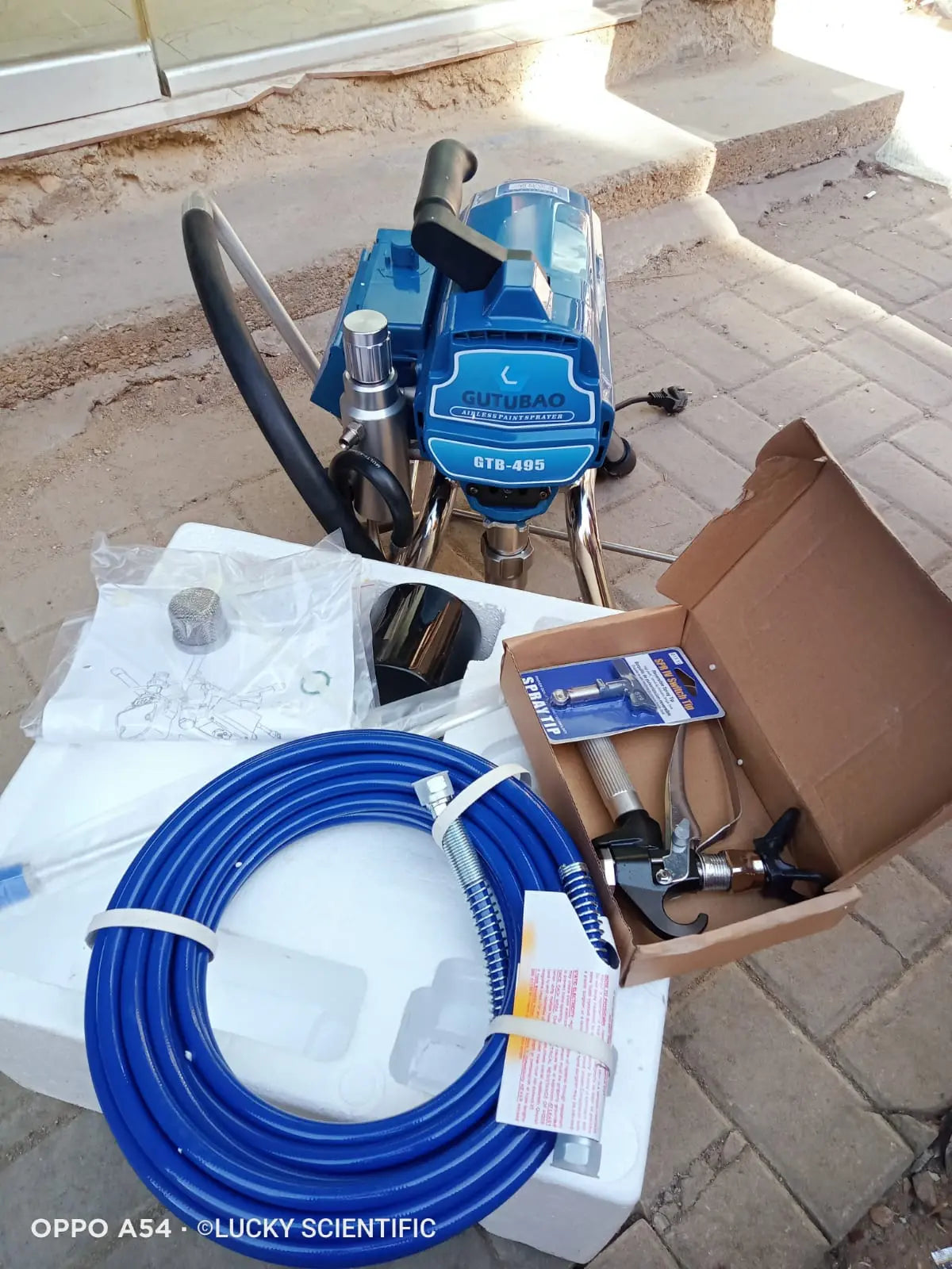 Airless Paint Spray Machine 595- Pakistan Tell:03219269422 Lucky Engineering