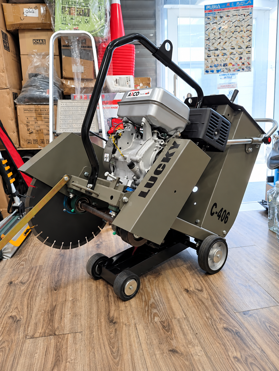 Concrete Cutting Machine | Heavy Duty Floor & Road Cutter