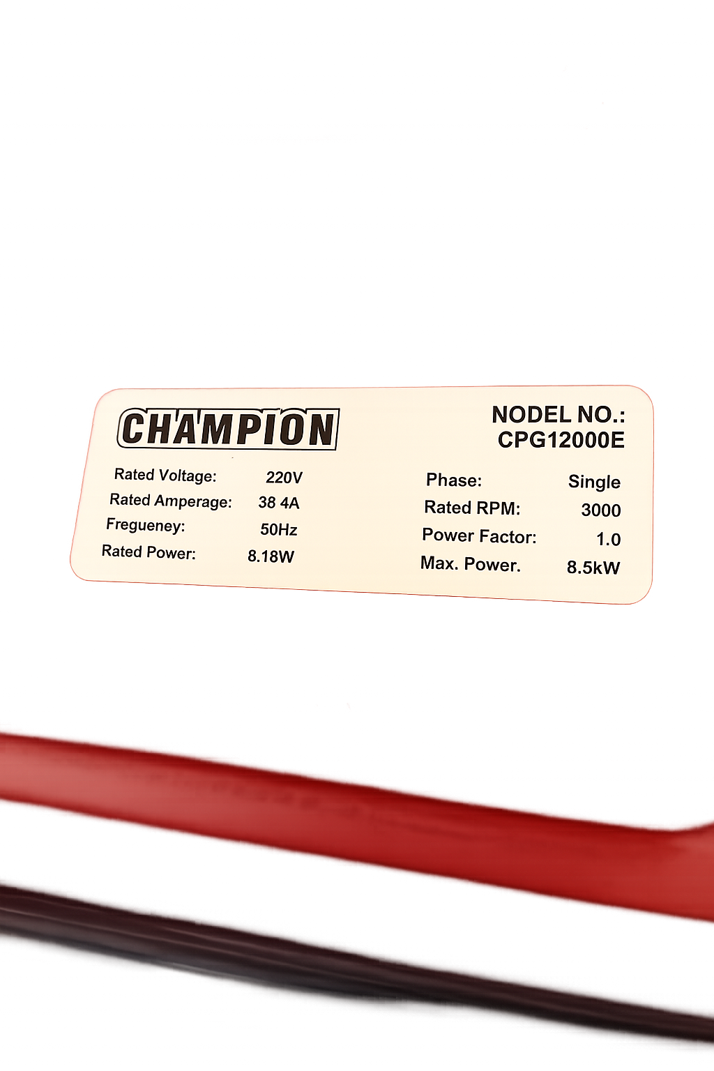 Champion CPG12000E Generator by lesco 