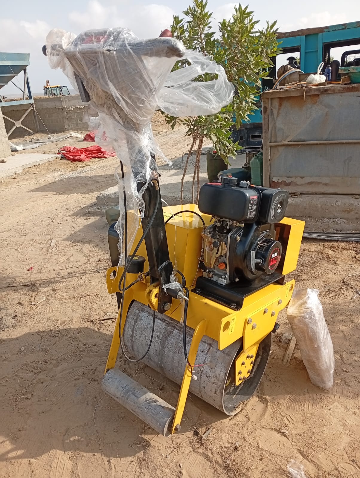 Walk Behind Road Roller | 1 Ton Diesel Vibratory Roller