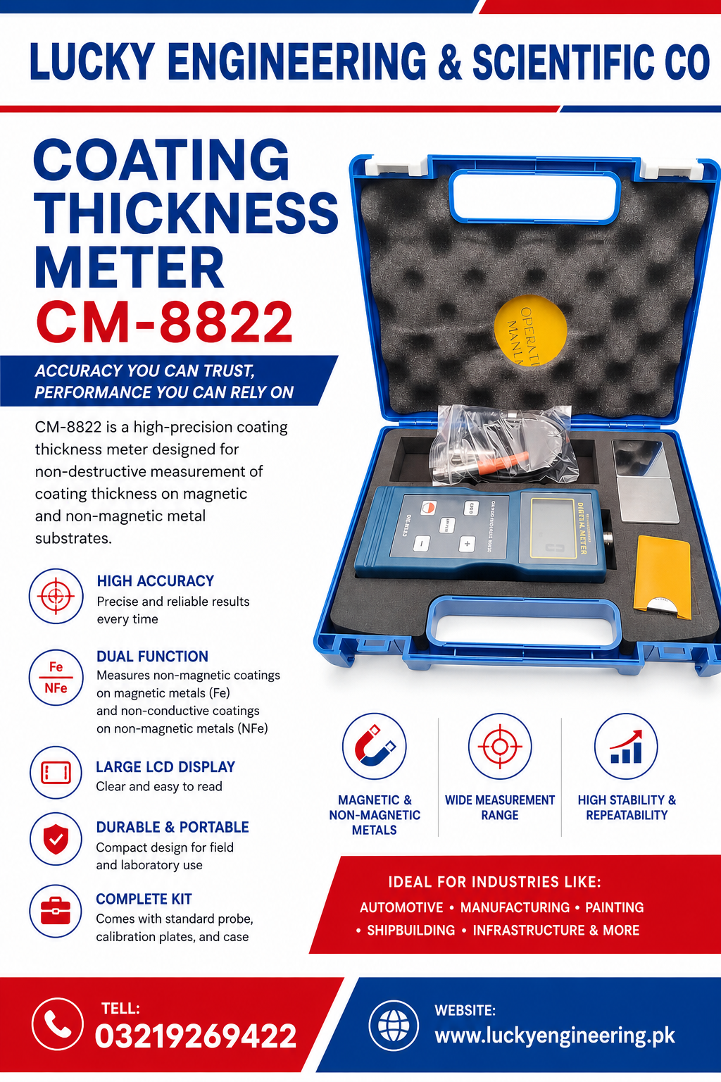 Coating Thickness Meter CM-8822