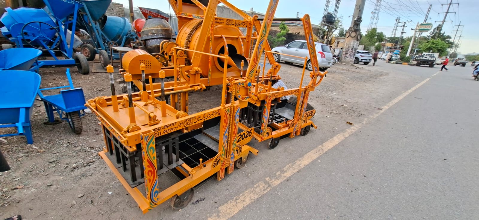 Commercial Block Making Machine for construction projects