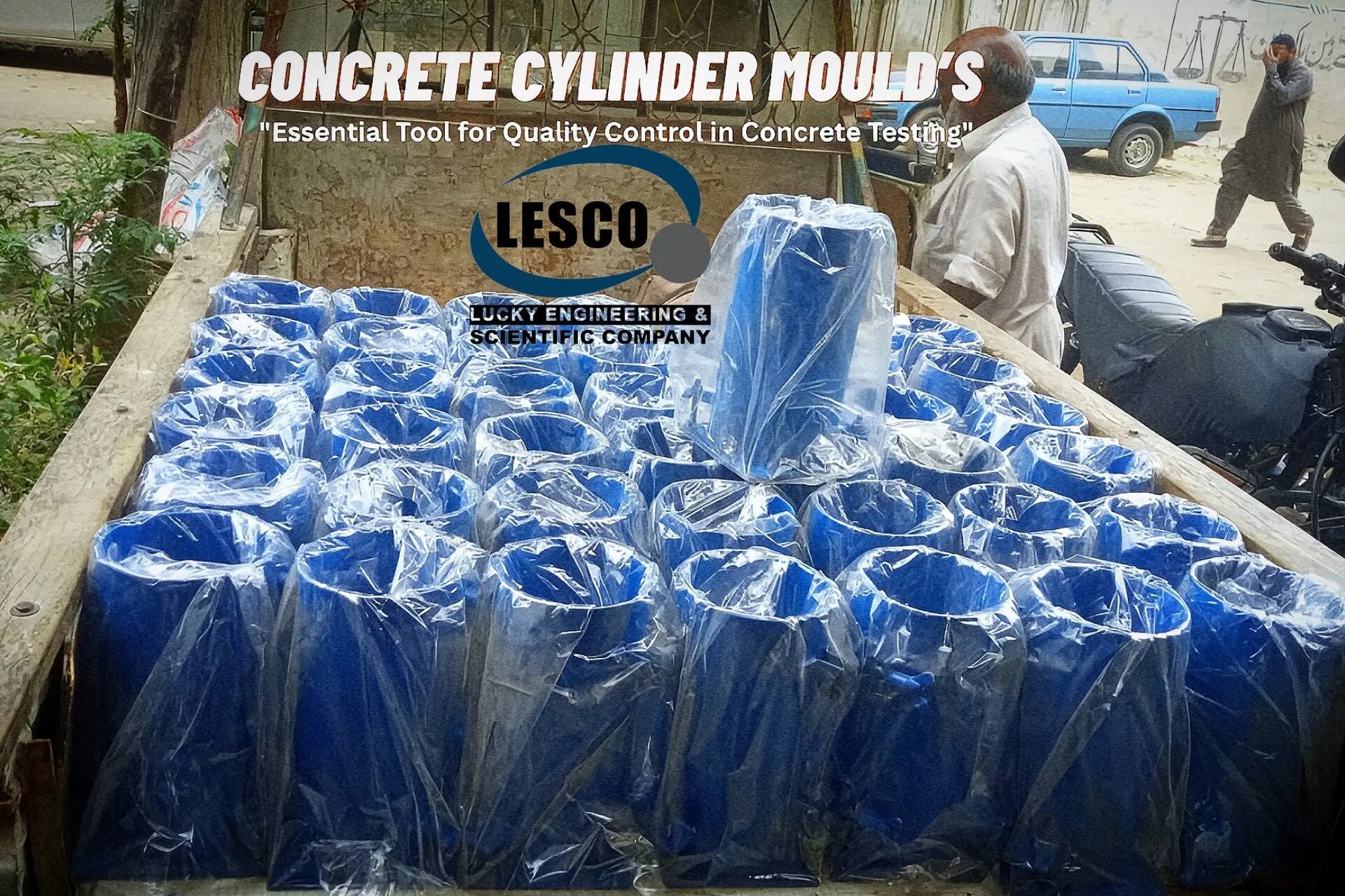 Concrete Cylinder Mould- Pakistan Tell: 03219269422 Lucky Engineering