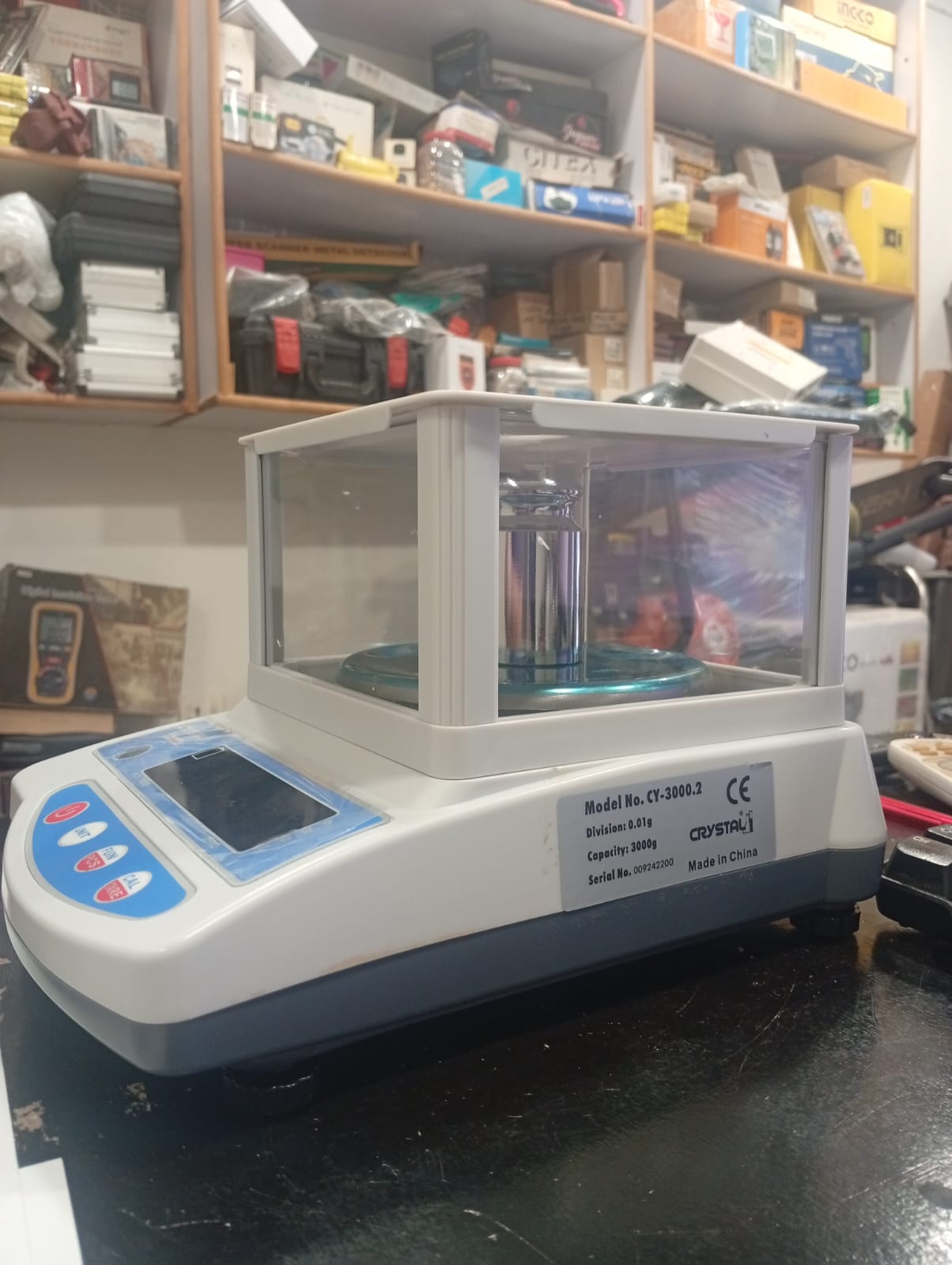 Crystal CY-3000.2 Precision Balance 3000g x 0.01g DHA Karachi Pakistan 