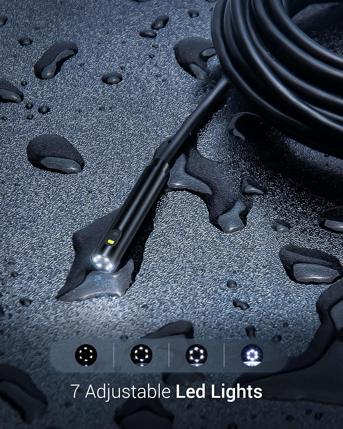 DEPSTECH DS500 Professional Industrial Endoscope | FHD+ 5" IPS Screen