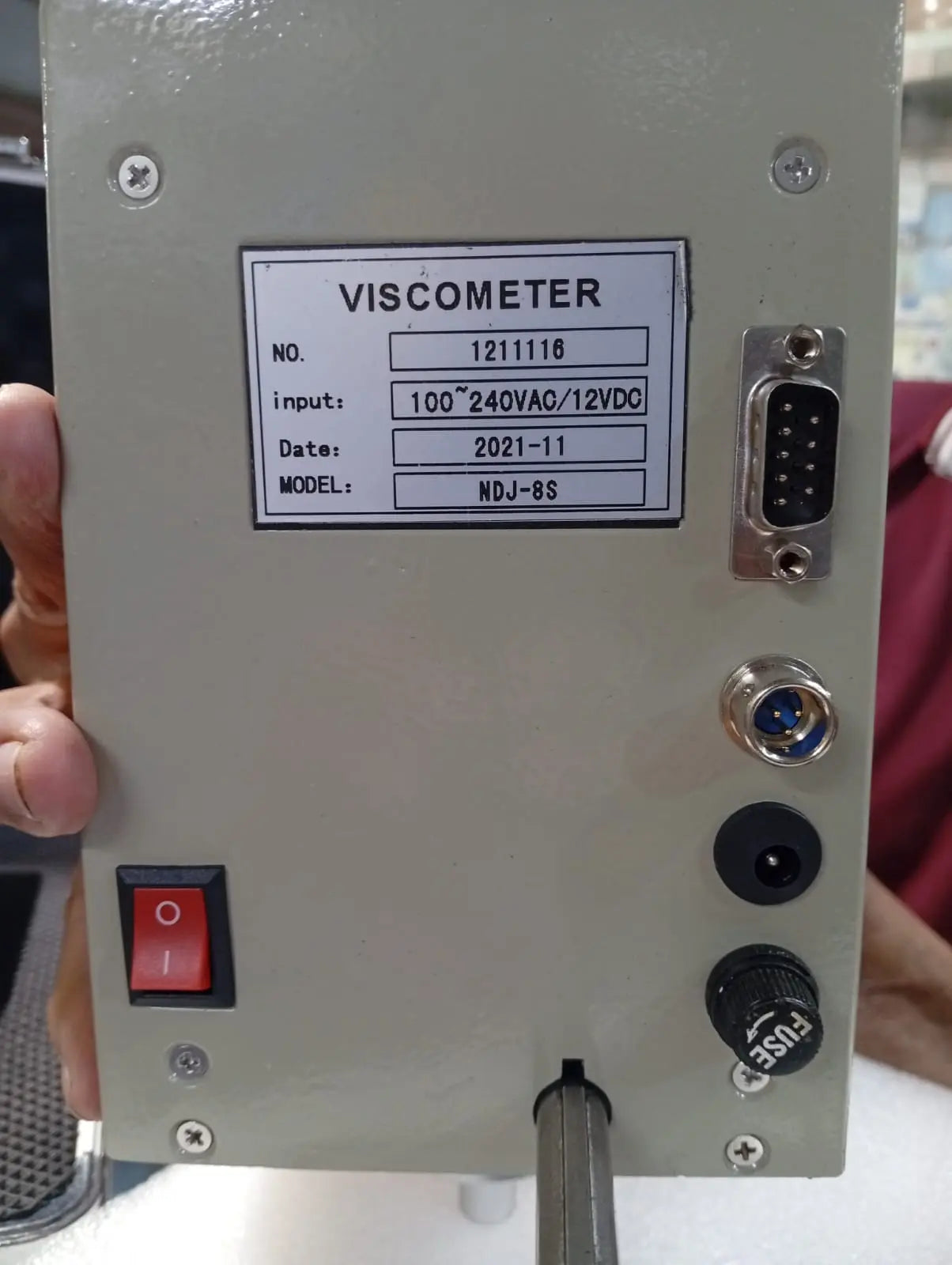Digital Viscometer NDJ-8S Tell: 03219269422 LESCO
