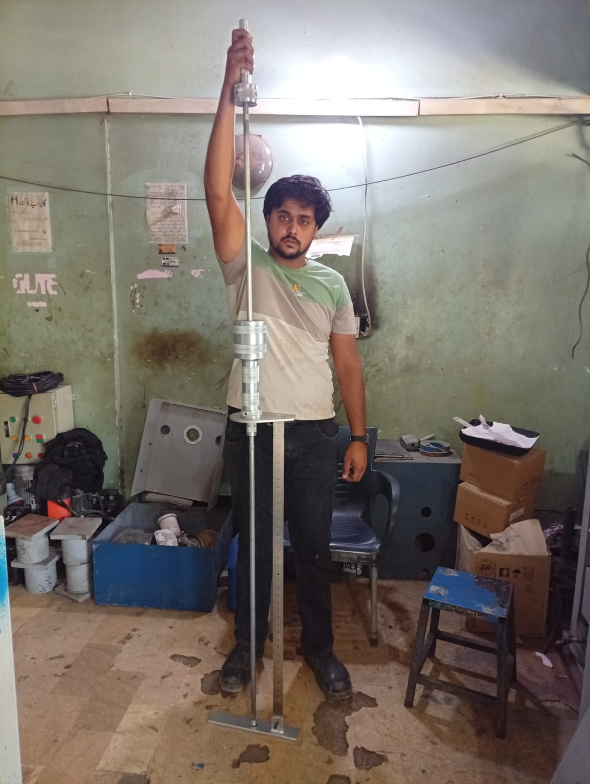 Dynamic cone penetrometer (DCP) by lucky engineering karachi 