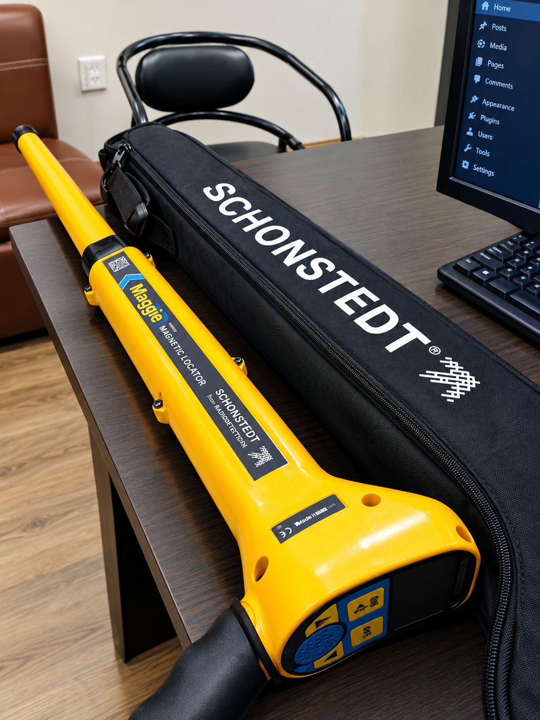 Maggie Magnetic Locator Schonstedt with carrying case