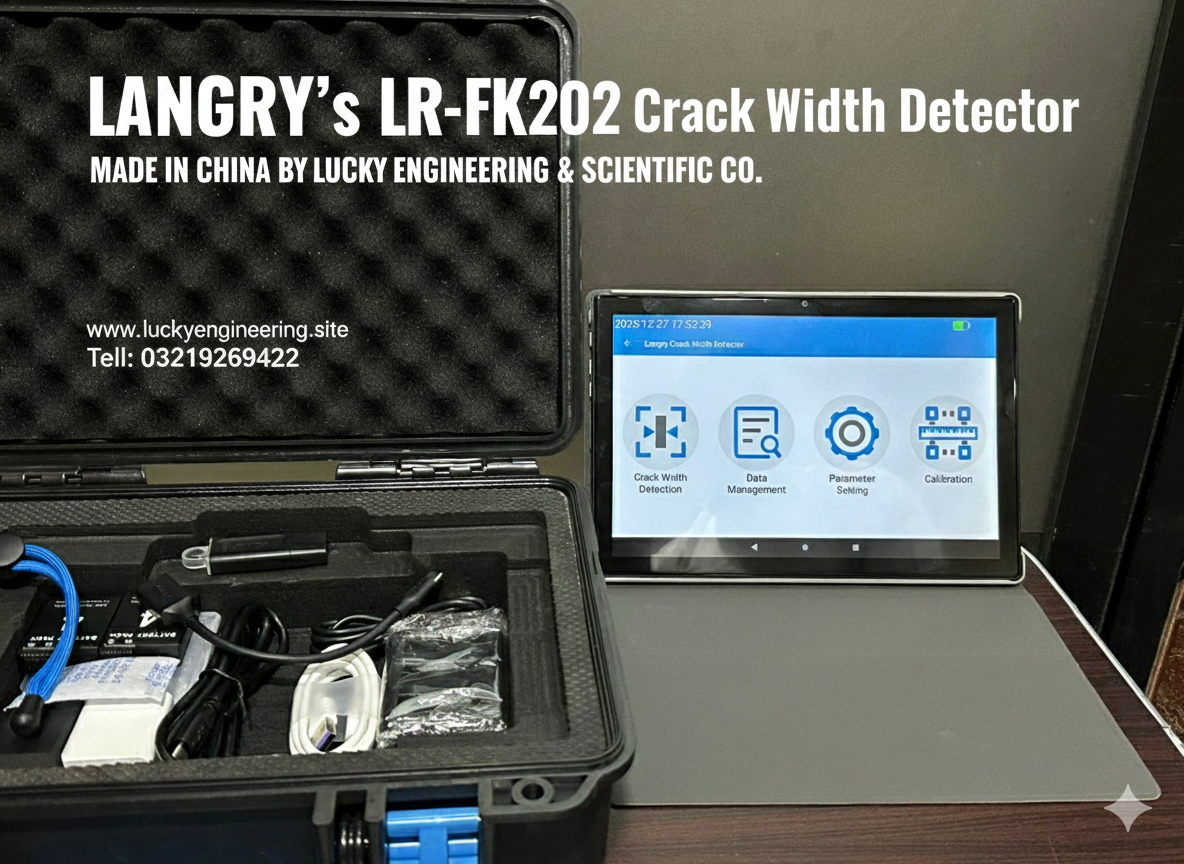 Crack Width Detector LR-FK202 Tell: 03219269422