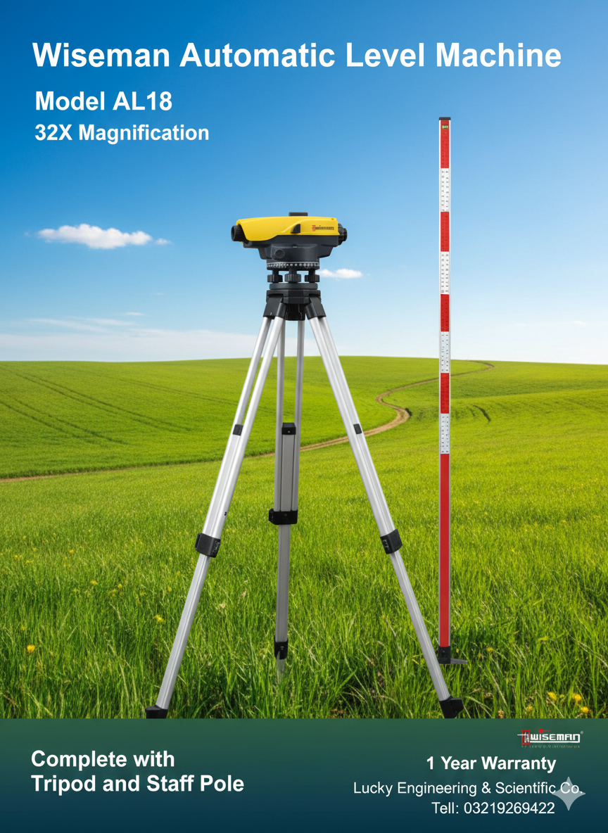 WISEMEN Automatic Level Machine Model AL18 with 32× magnification