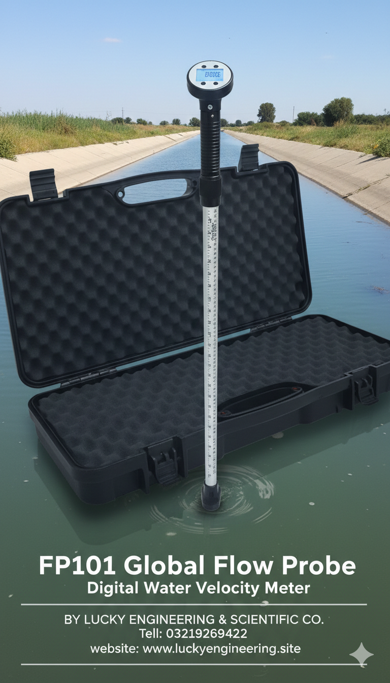 Digital Water Velocity Meter (Made in U.S.A) Tell: 03219269422