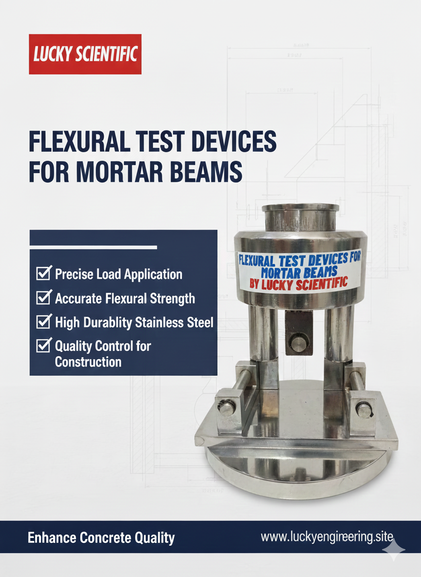 Flexural Test Device for Mortar Beams Tell: 03219269422