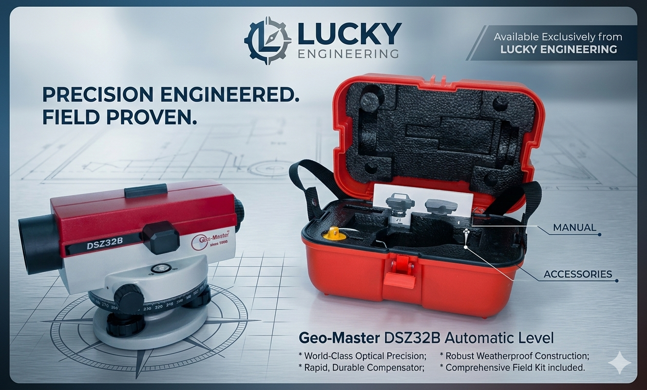 Geo Master Automatic Level Machine 32 X magnification