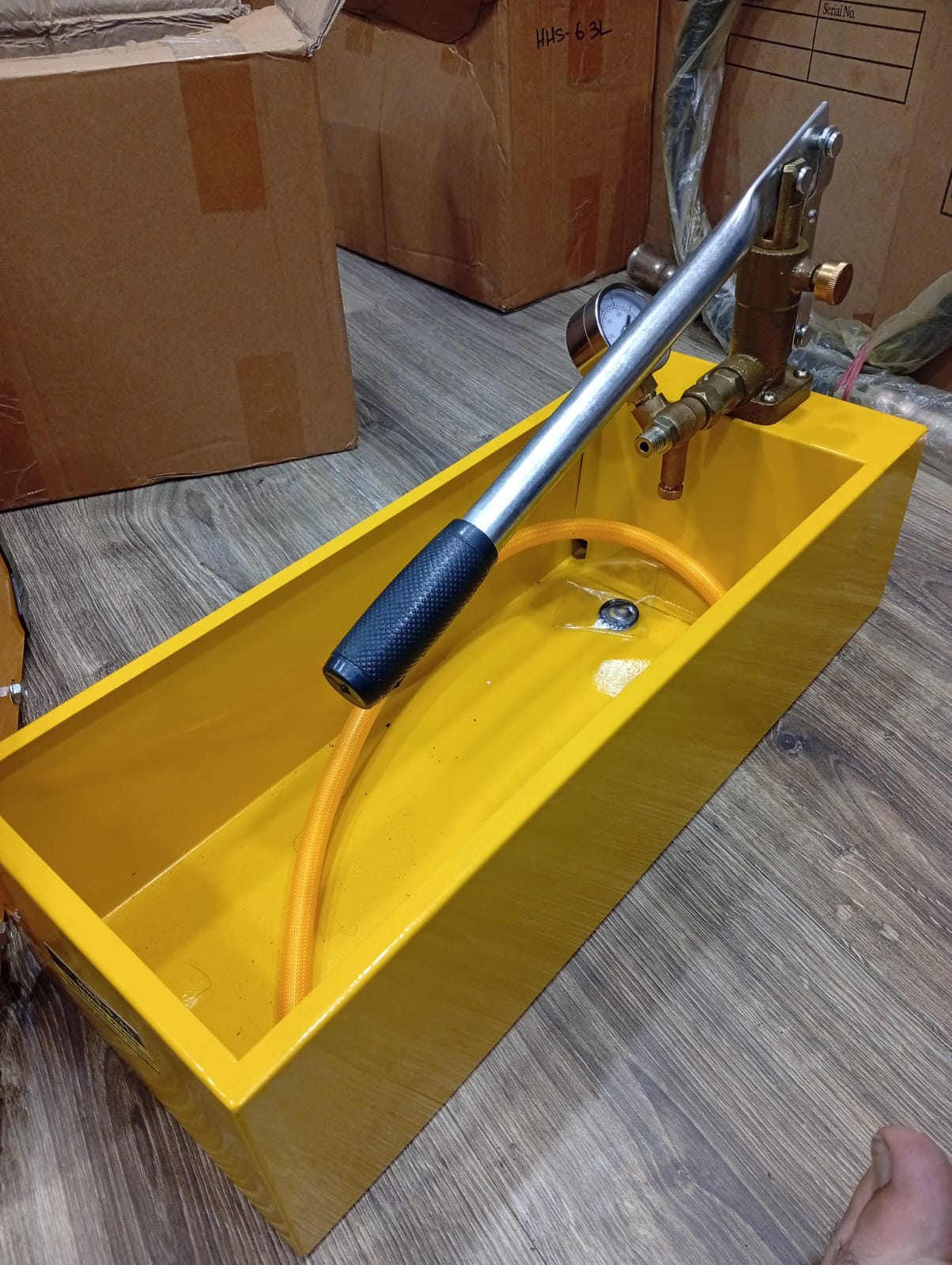 Hydrostatic Pressure Test Pump