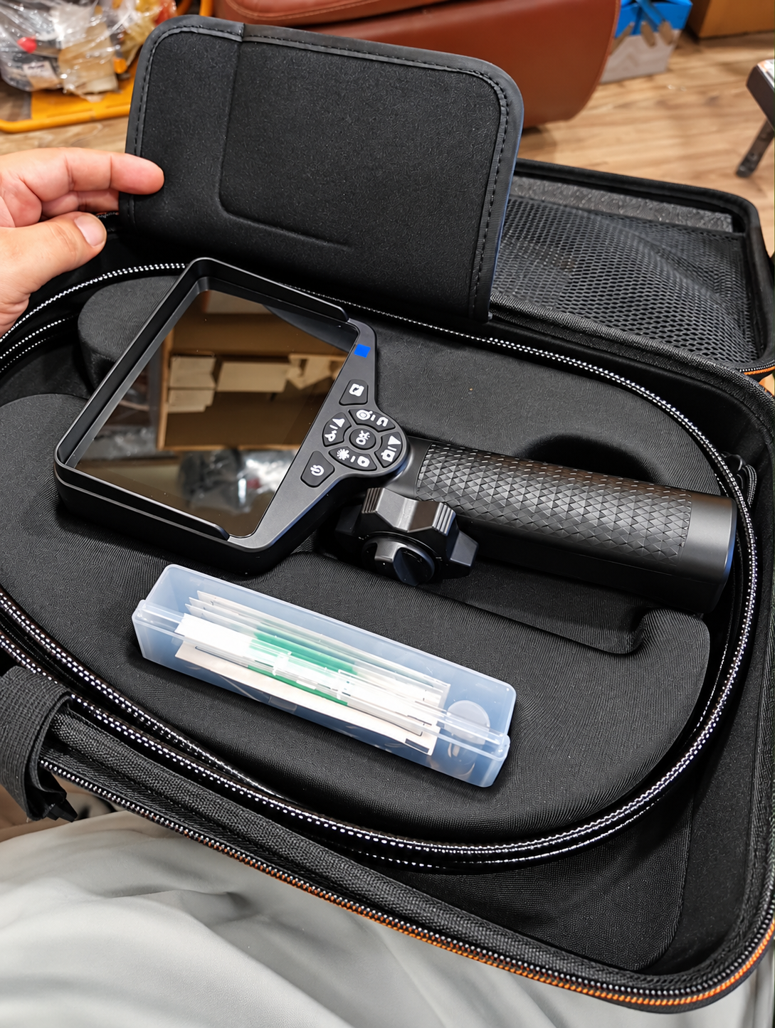 Industrial Endoscope Camera with Flexible Articulating Probe