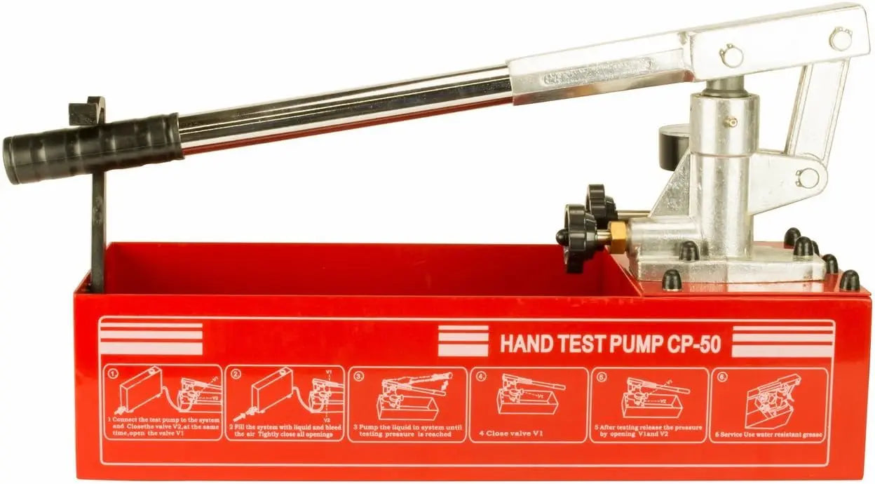 Manual Hydrostatic Test Pump | Hydraulic Pressure Testing Machine LESCO
