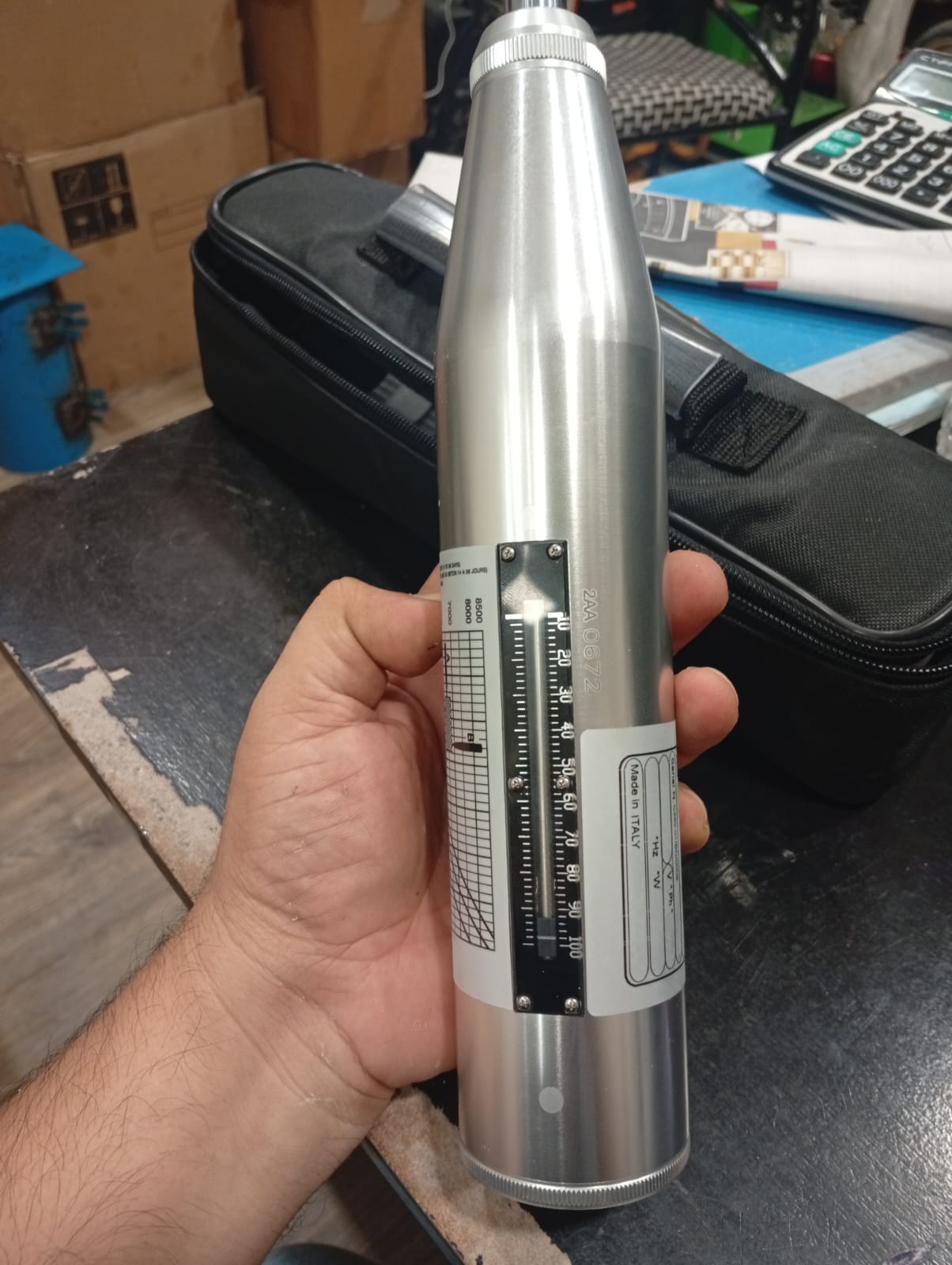 Matest C380-01 Schmidt Rebound Hammer | Concrete Test Hammer Made in Italy | Lucky Engineering Pakistan