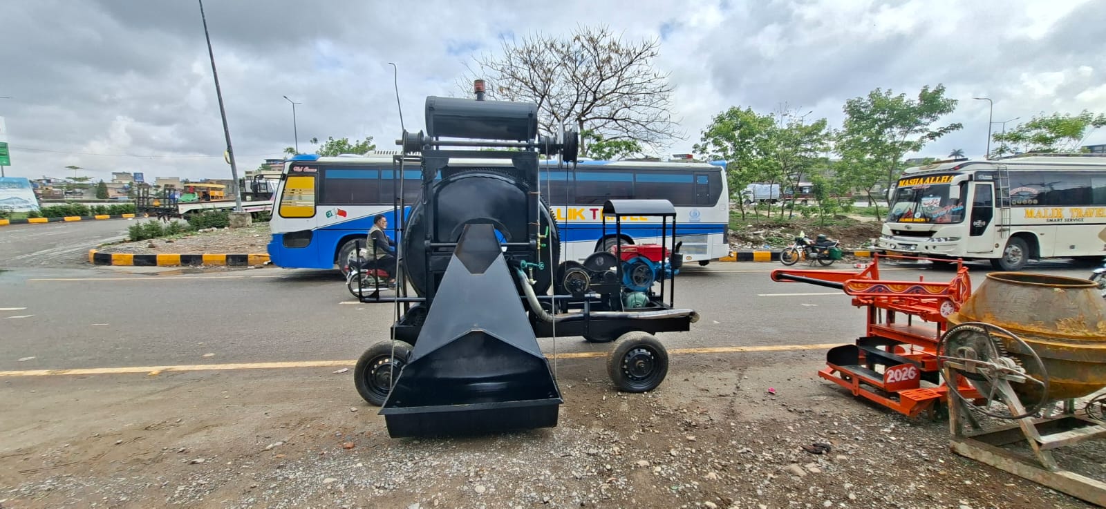 Mobile Asphalt Mixer Machine for Road Maintenance