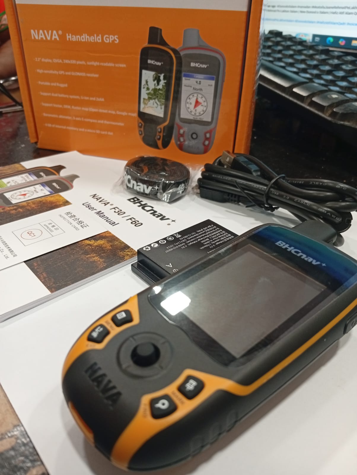 BHCnav+ NAVA Handheld GPS Navigator