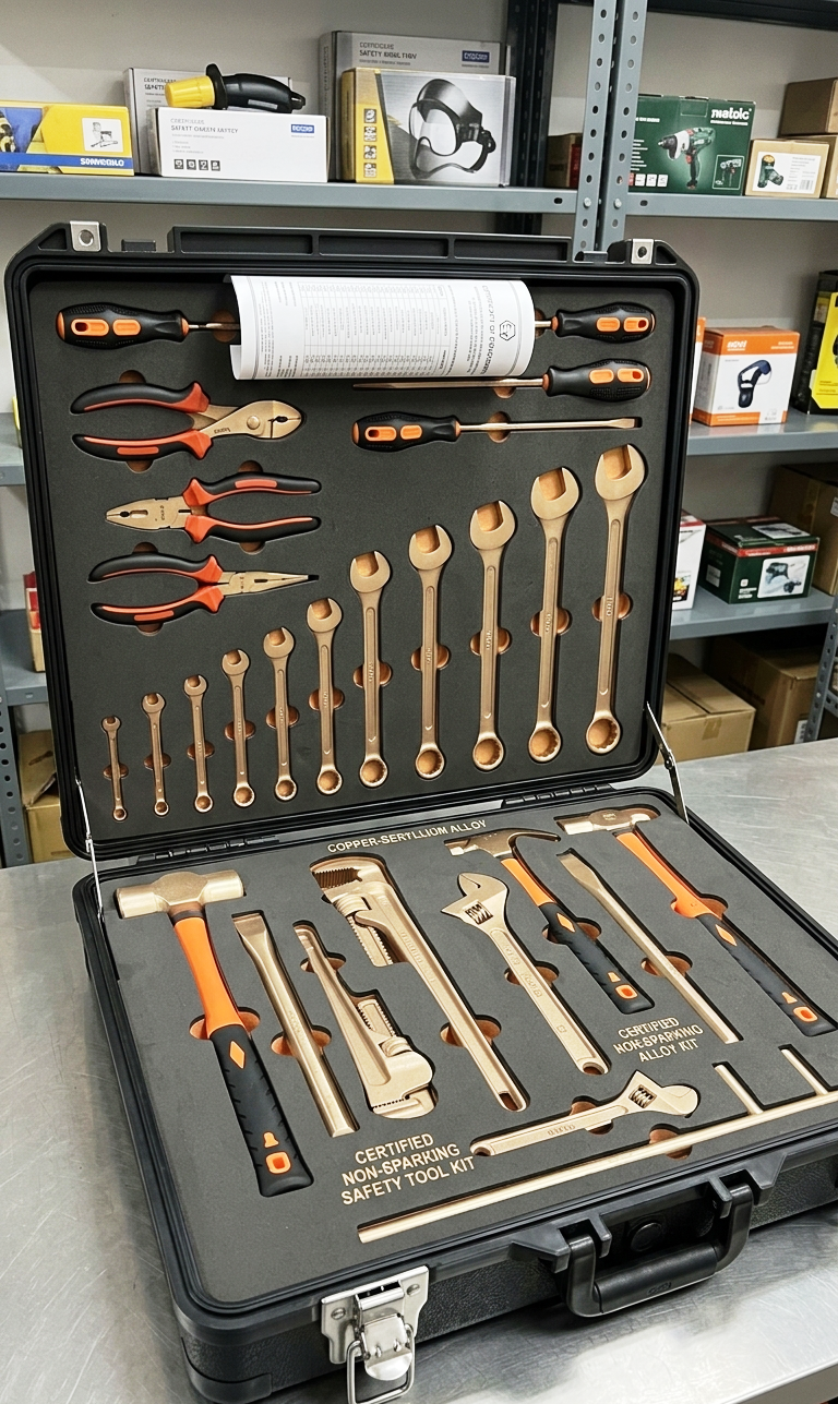 YATO YT-65565 Non Sparking Tool Kit Specifications & Features