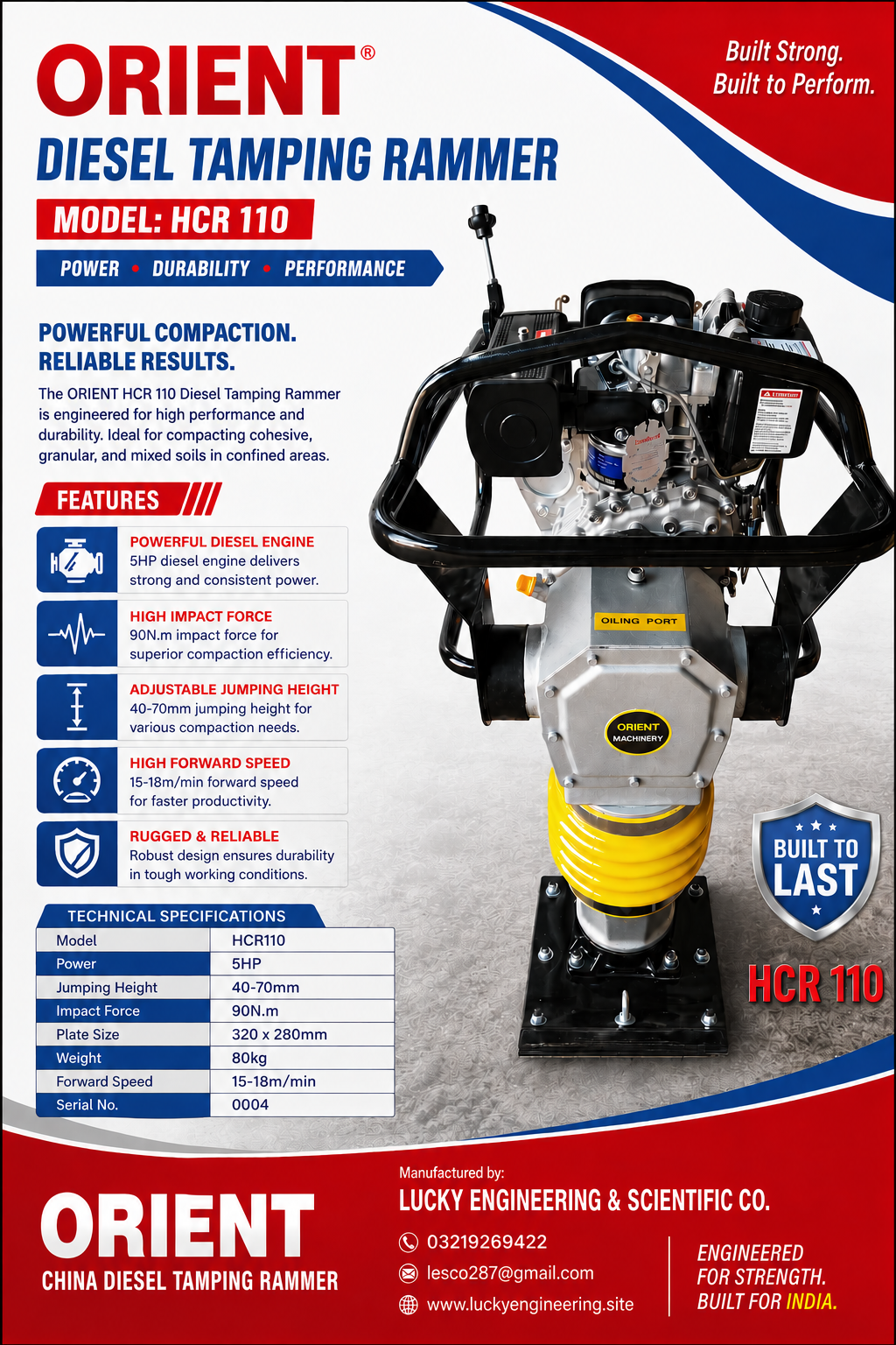 Orient Diesel Rammer