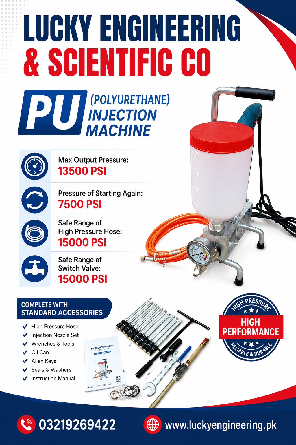 PU polyurethane injection machine