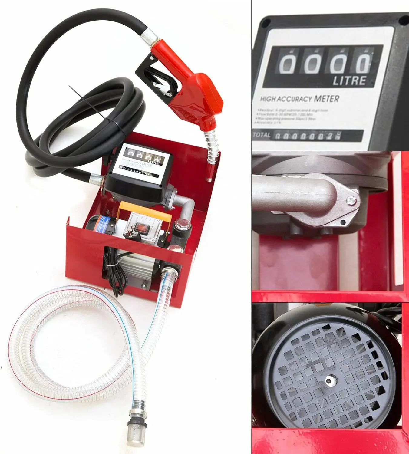 Electric Mobile Portable Mini Fuel Diesel Transfer Pump Kit- Tell: 03219269422 Lucky Engineering