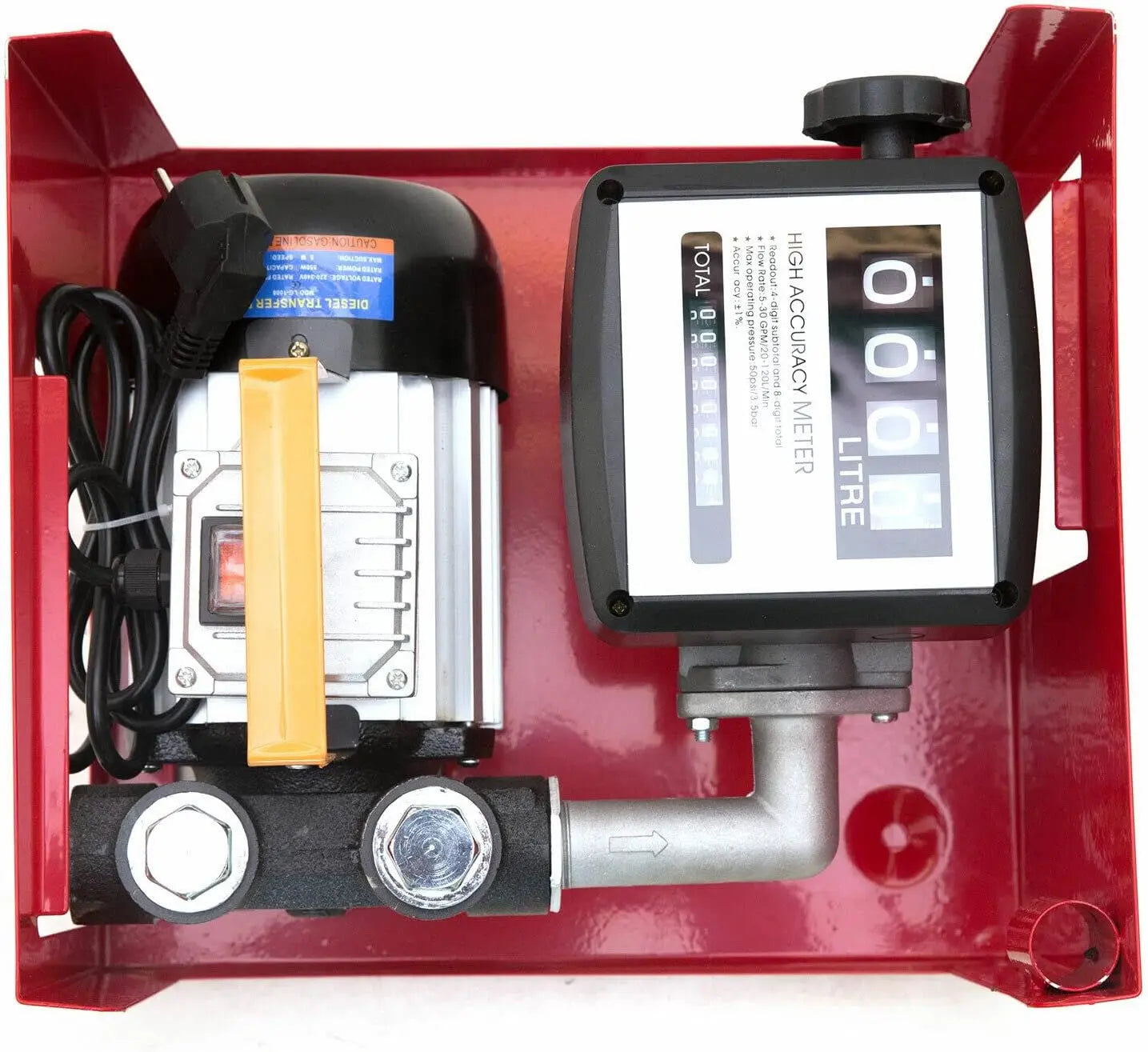 Electric Mobile Portable Mini Fuel Diesel Transfer Pump Kit- Tell: 03219269422 Lucky Engineering