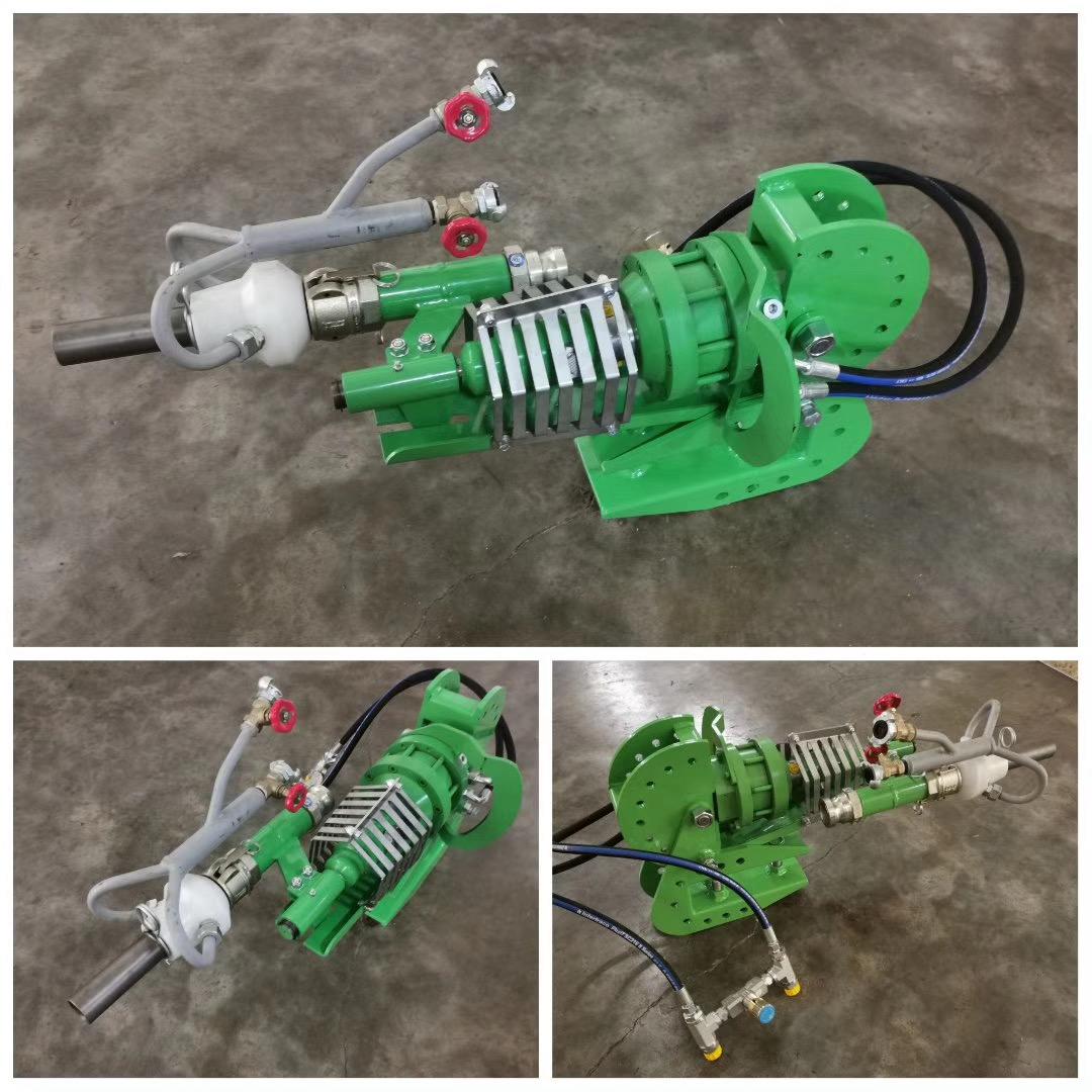 RoboticsShotcreteNozzlewithExcavatorAttachmentAutomatedConcreteSprayingSystem..