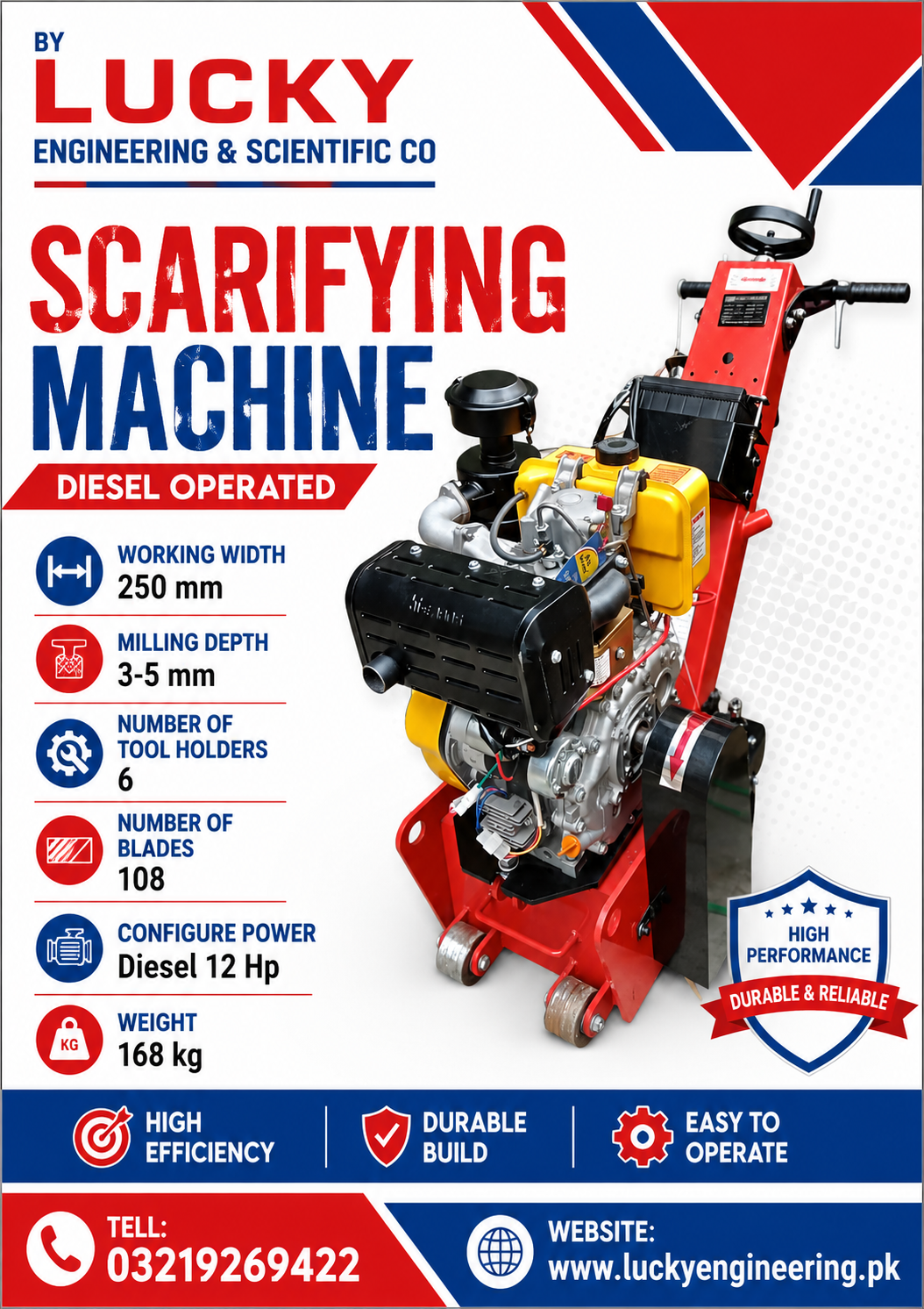 Concrete Floor Milling Machine/ SCARIFYING MACHINE
