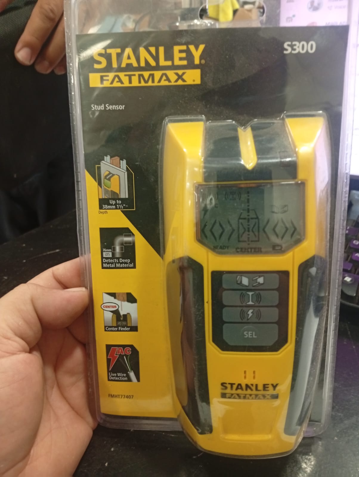 STANLEY FATMAX S300 live wire detector