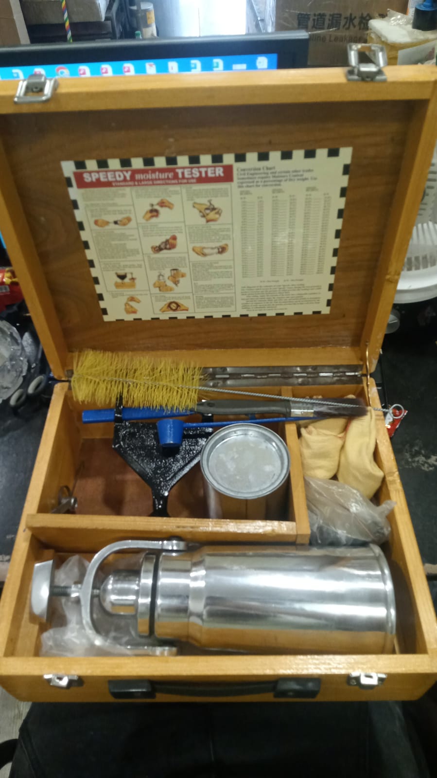 Speedy Moisture Tester in Pakistan Aggregate_Sand_Soil Moisture Testing Kit