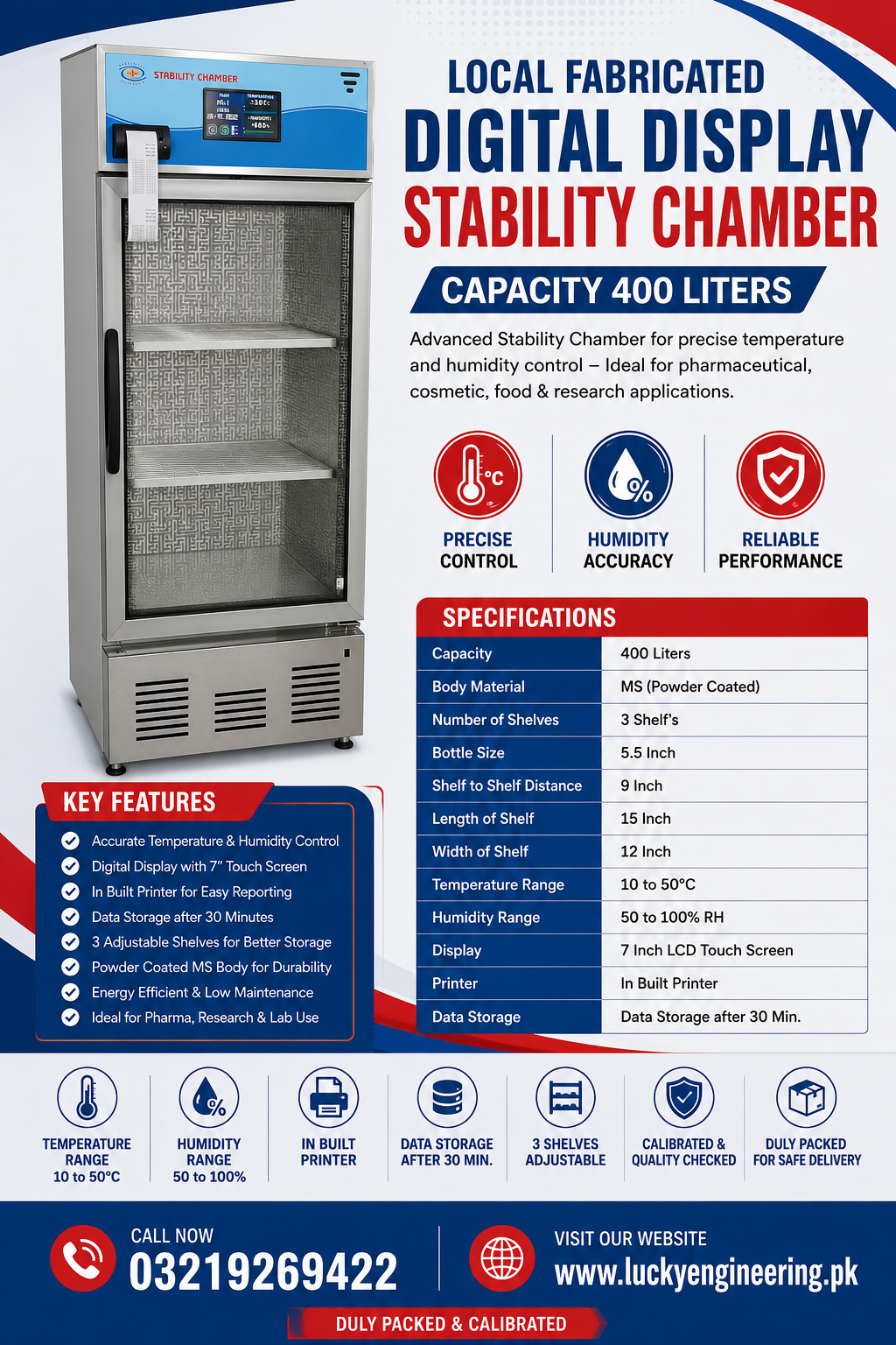 Digital stability chamber