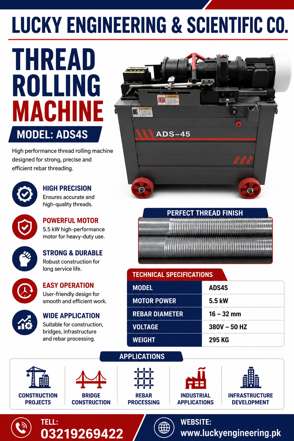 Thread Rolling Machine
