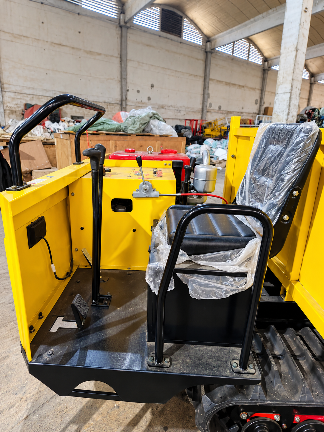 Tracked Mini Dumper for Construction Sites