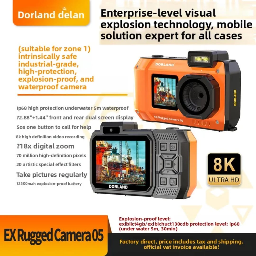 EX Rugged Camera 05 for Oil and Gas Hazardous Areas