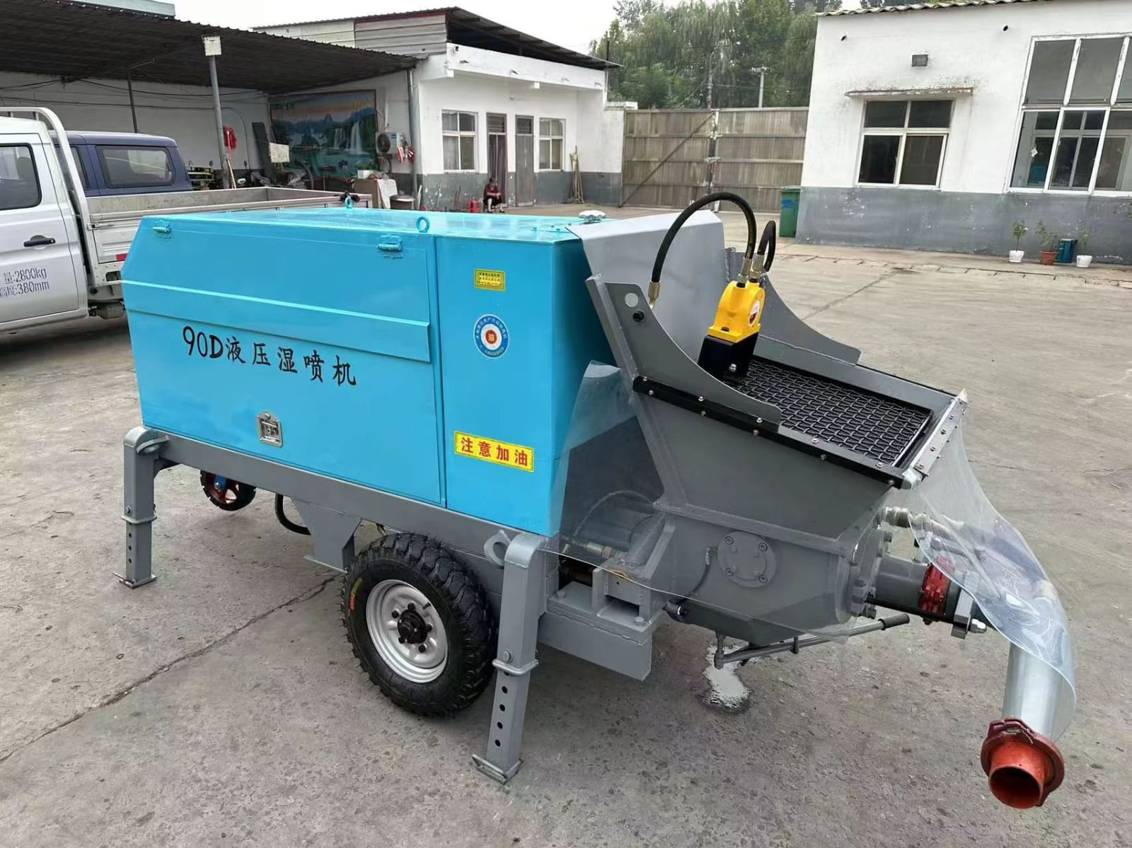 Wet Shotcrete Machine