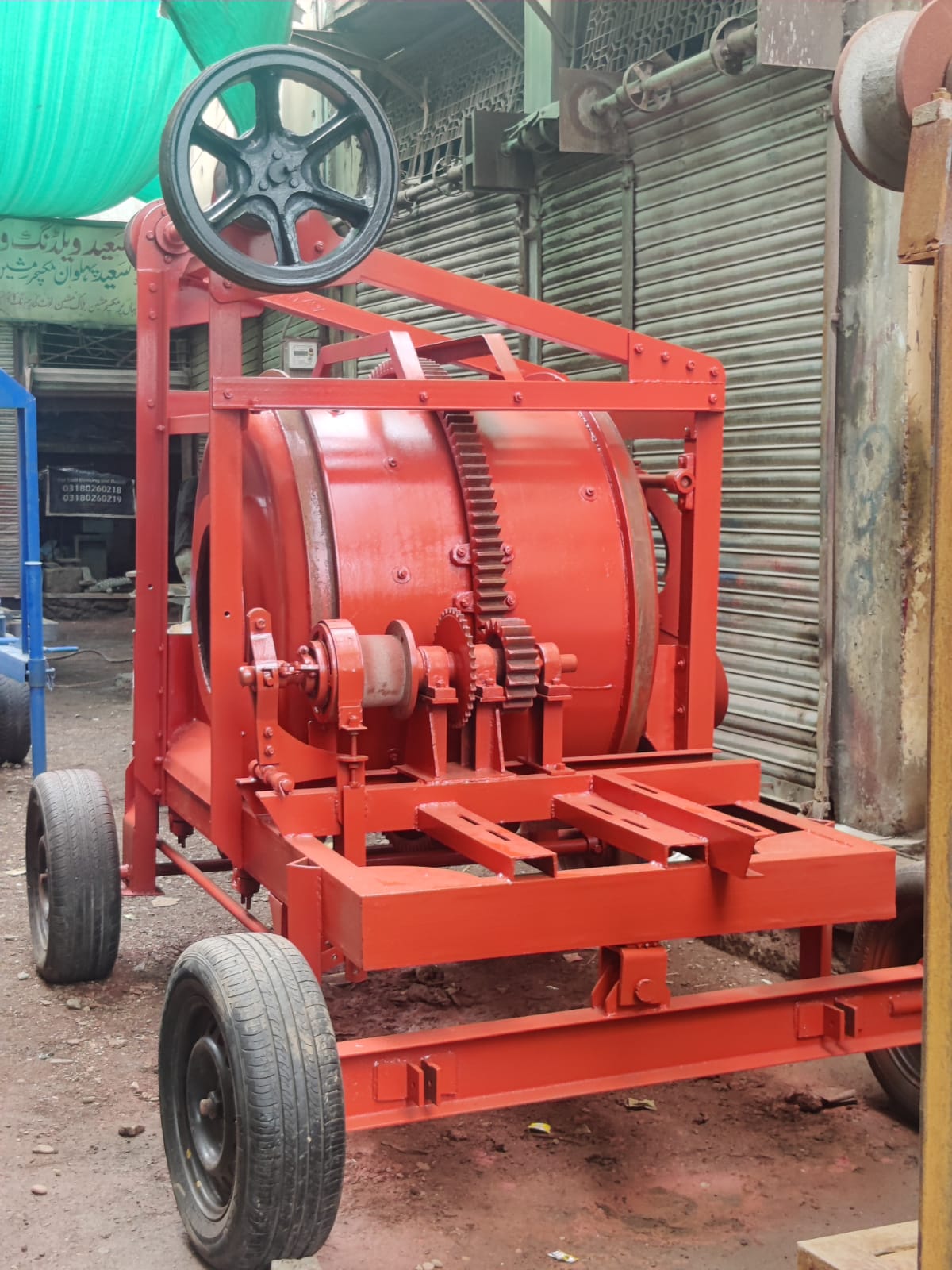 Lucky Cm- Concrete Mixer Machine (Karachi Design ) 1.5 Bag Tell: 03219269422