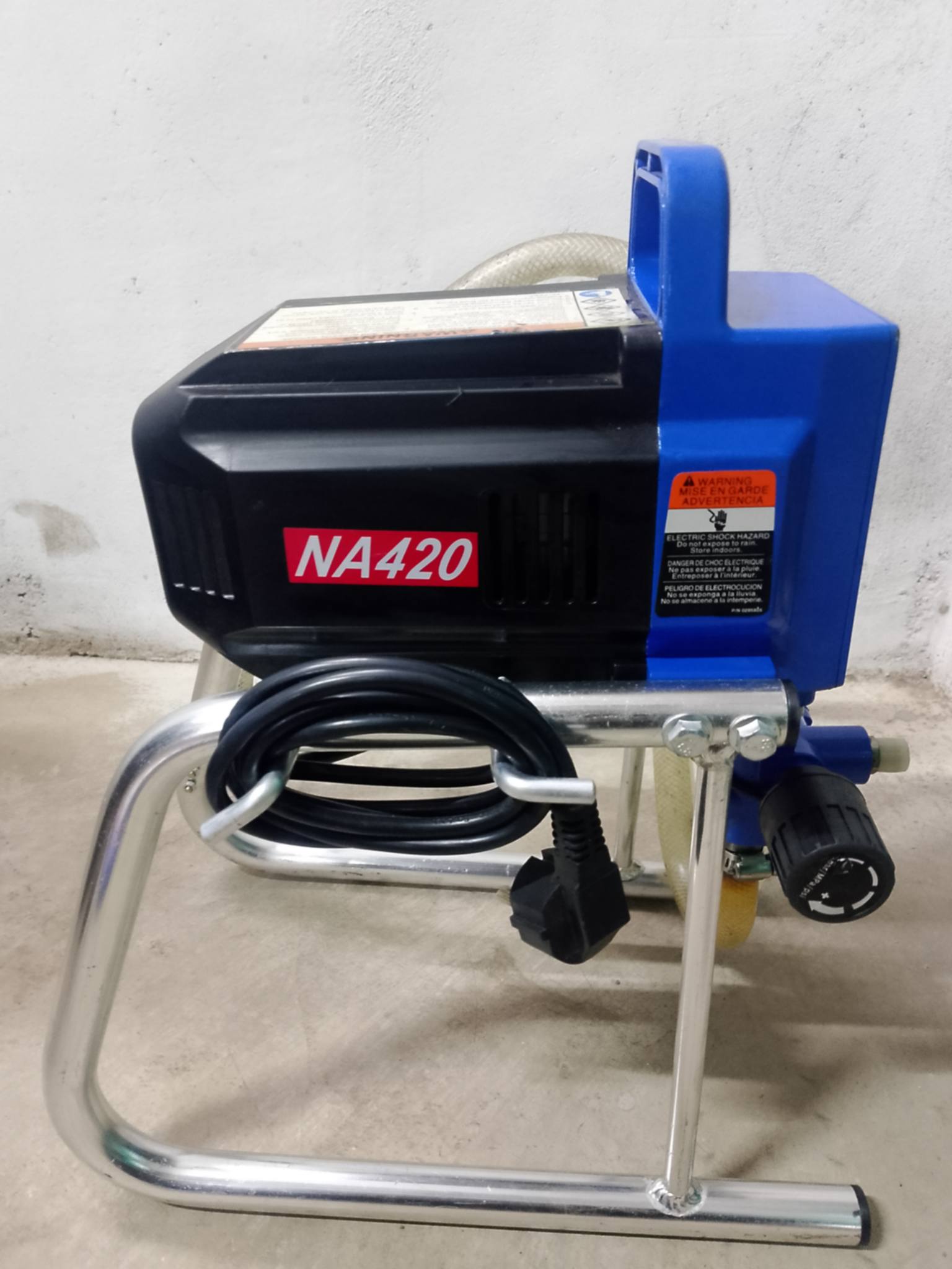 Airless Paint Spray System with Gun & Hose – Portable High-Efficiency Electric Paint Sprayer