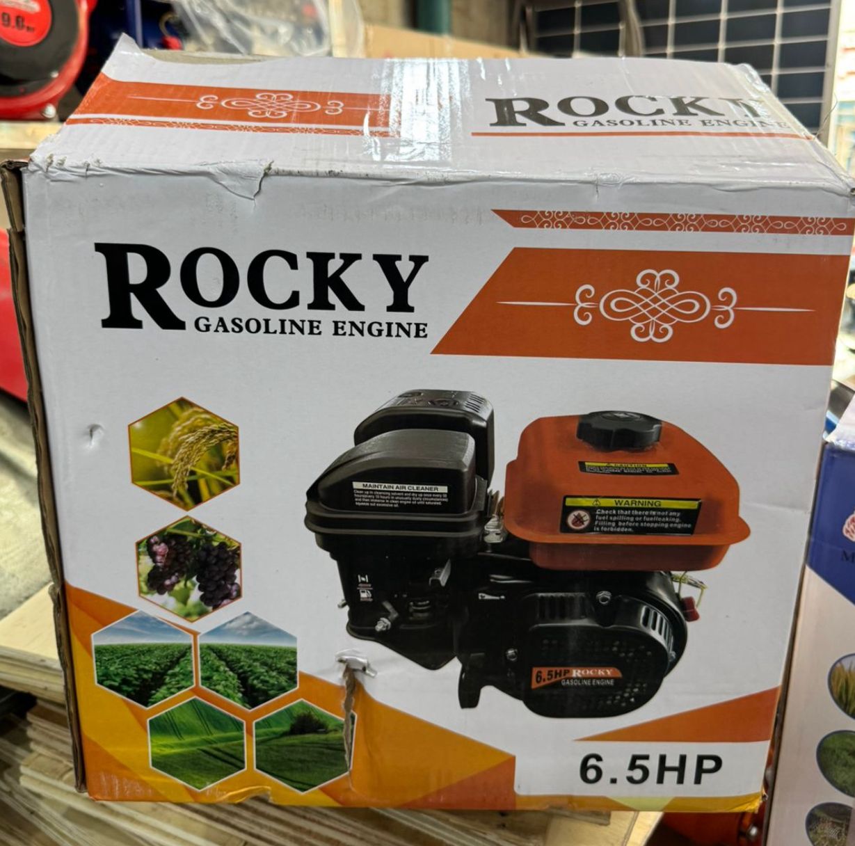 Gasoline Petrol Engine 6.5 Hp Tell: 03219269422