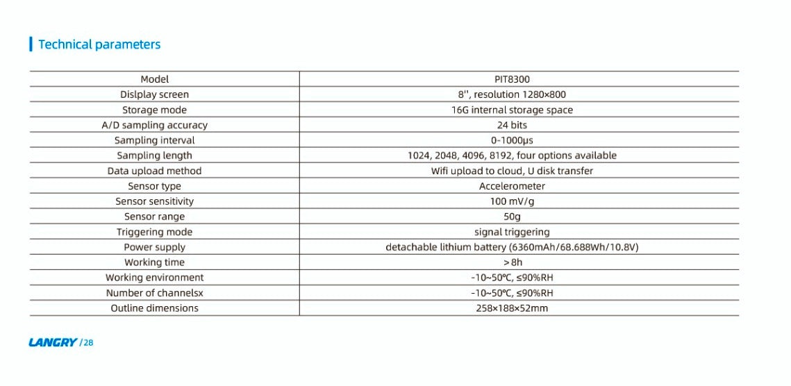 Langry- China Low Strain Pile Integrity Tester Model PIT8300
