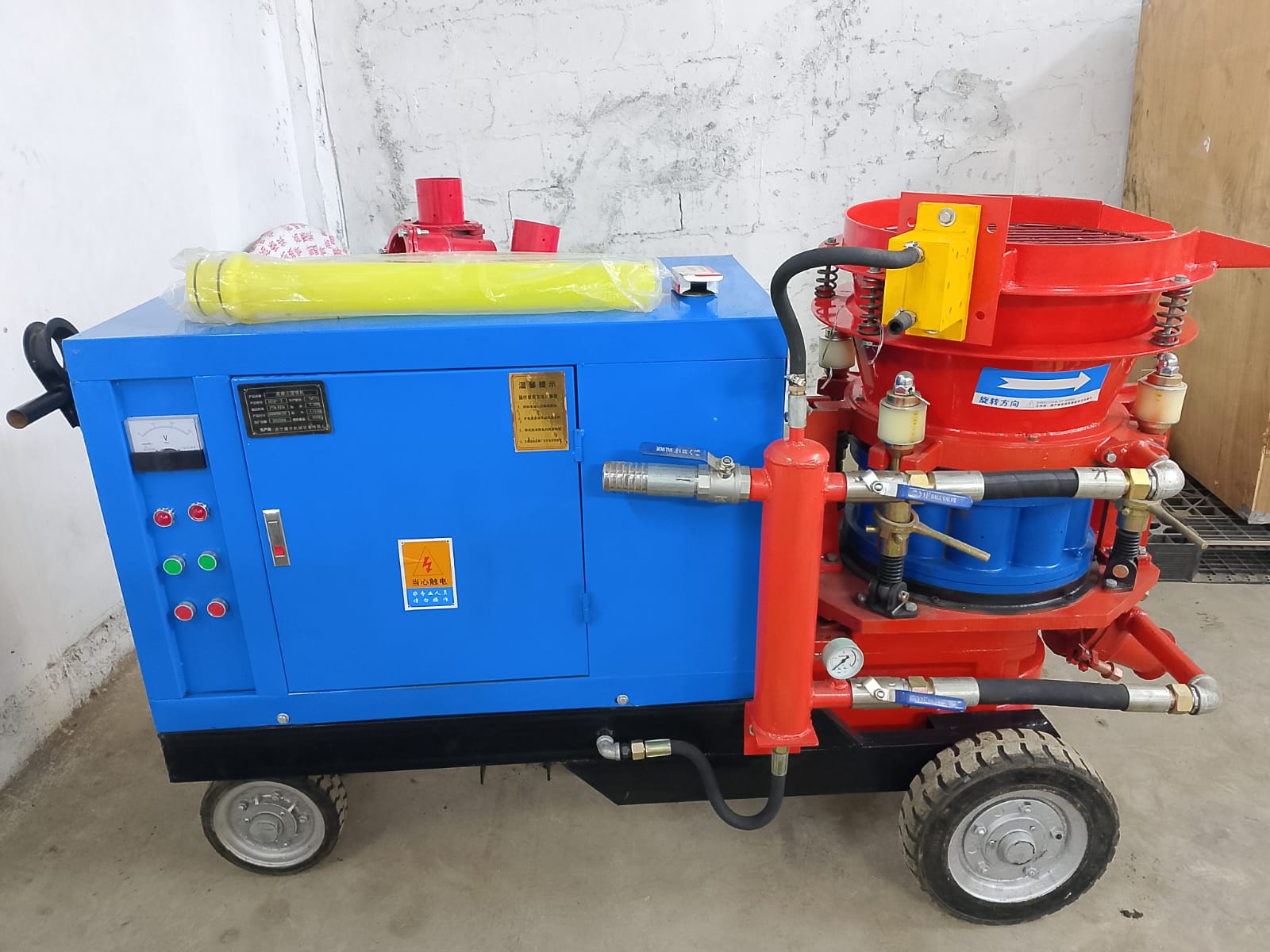 Dry Shotcrete Machine- Pakistan Tell: 03219269422
