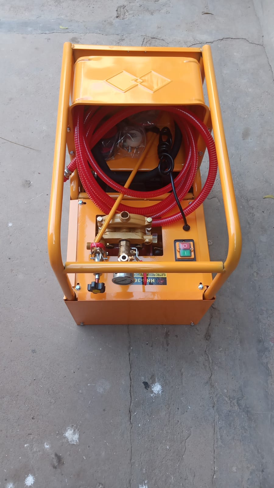 pipeline pressure testing pump