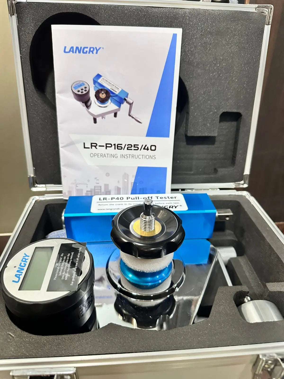 LR-P40 Pull-off Tester -  Pakistan Tell: 03219269422 Lucky Engineering