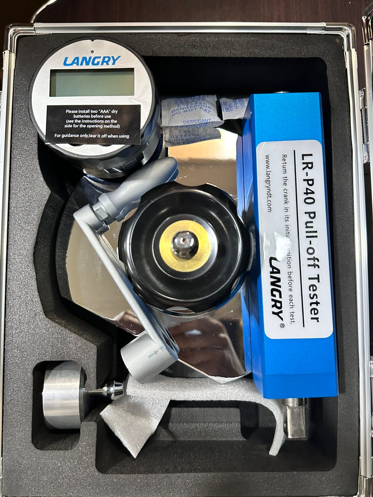 LR-P40 Pull-off Tester -  Pakistan Tell: 03219269422