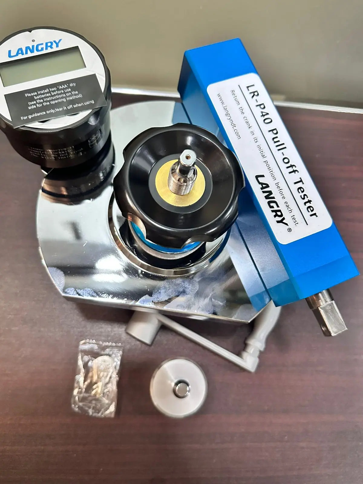 LR-P40 Pull-off Tester -  Pakistan Tell: 03219269422 Lucky Engineering