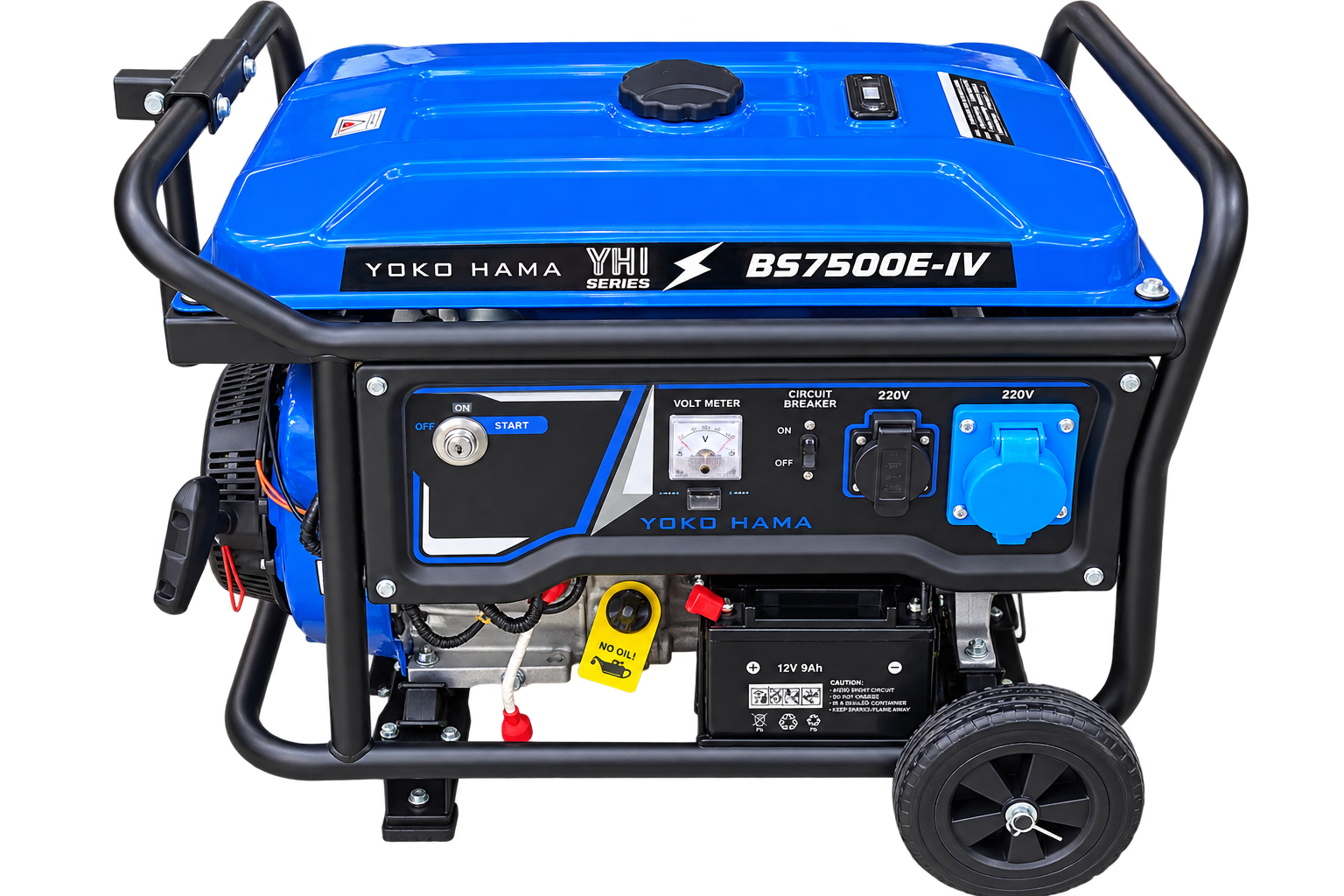Yokohama BS7500E-IV petrol generator specifications and applications