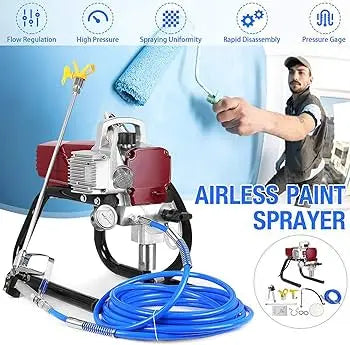 Airless Spraying Machine Professional Airless Spray Gun Airless Paint Sprayer 450 Painting Machine Tool LESCO