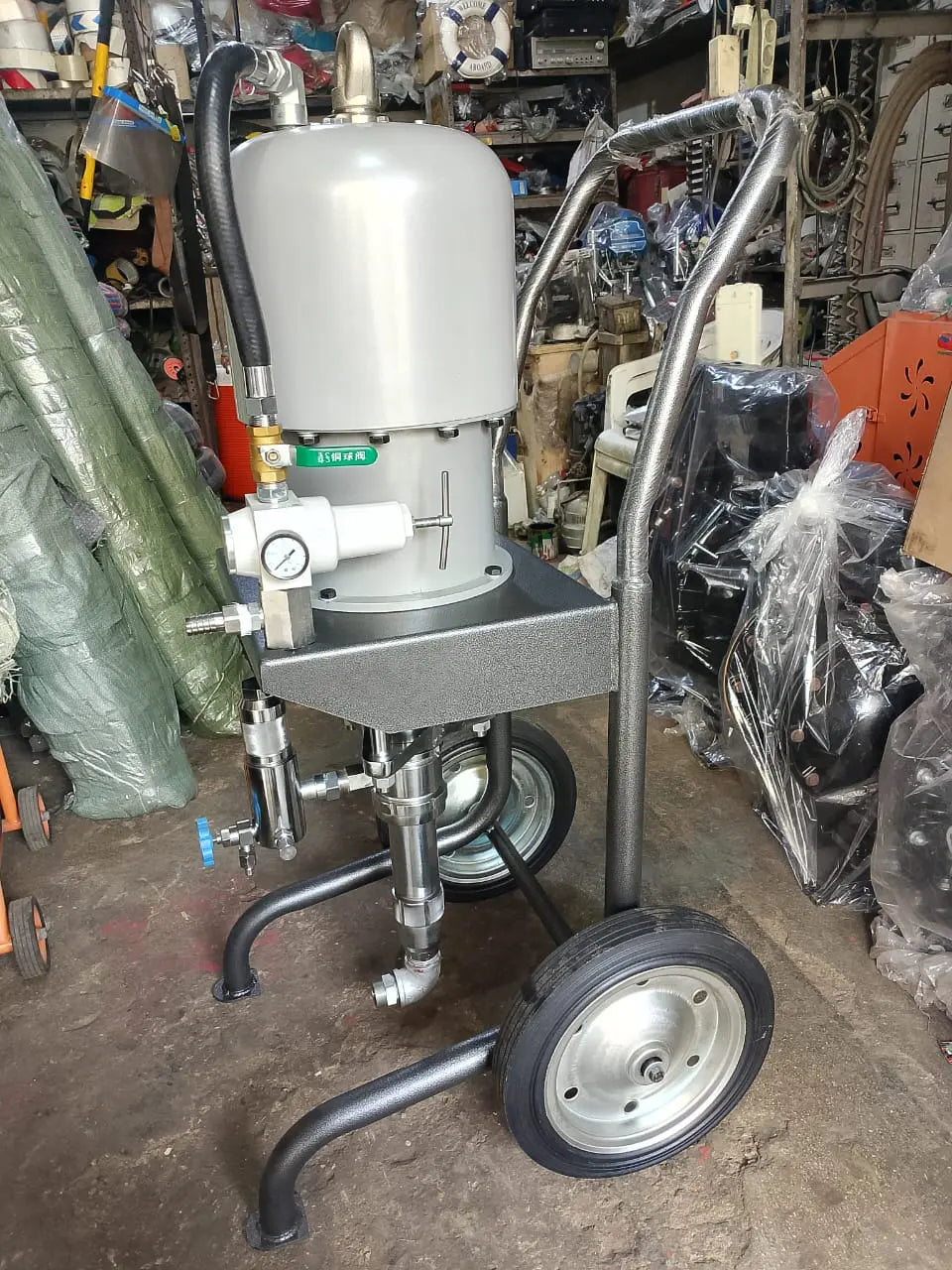 High Pressure Airless Paint Sprayer Price in Pakistan | Pneumatic Paint Pump Industrial Painting Equipment LESCO